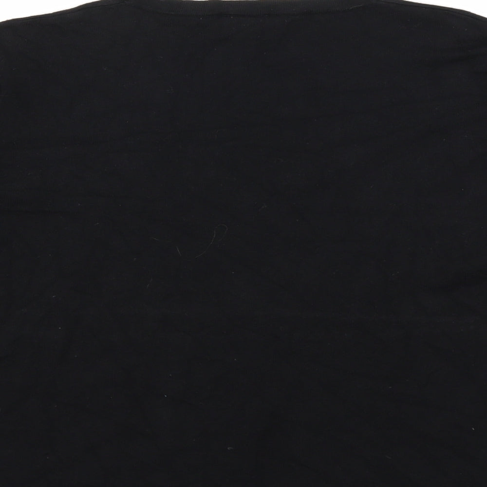 story Womens Black Knit Cardigan Jumper Size L