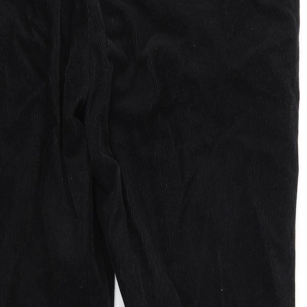 Marks and Spencer Womens Black Trousers Size 42 in L29 in