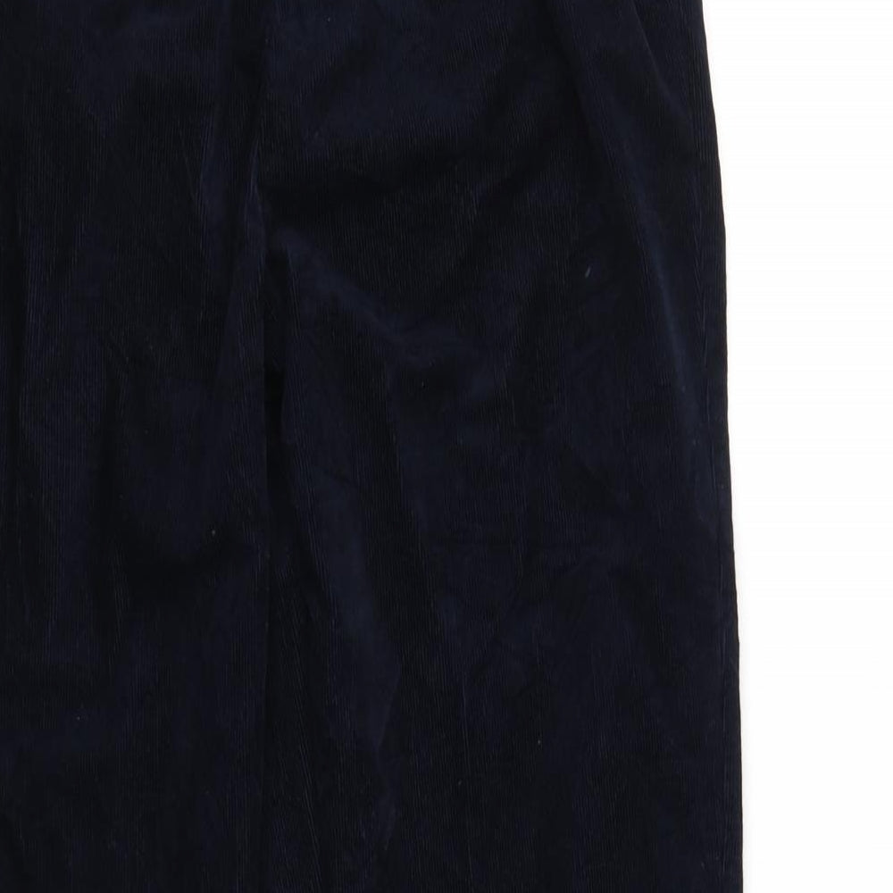 M&S Collection Womens Blue Trousers Size 12 L29 in