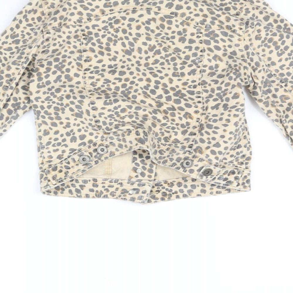 Divided Womens Yellow Jacket Size 4