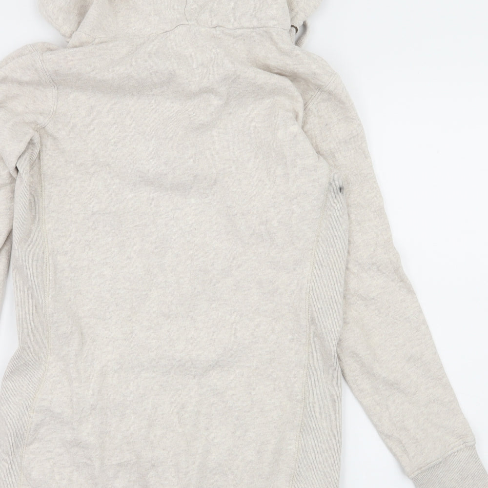 New Look Womens Ivory Jersey Pullover Hoodie Size 8 - Alabama