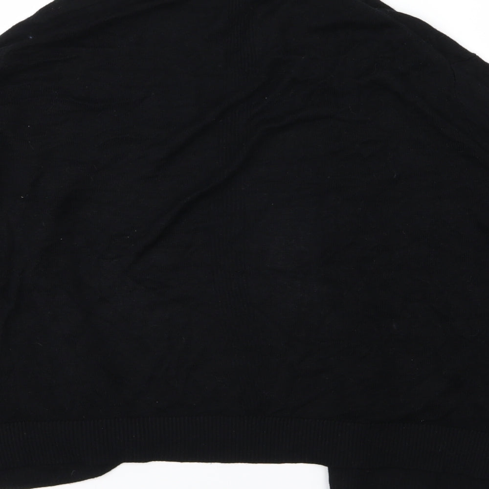 Zoe&Phoebe Womens Black Knit Cardigan Jumper Size XL