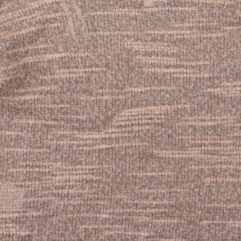 New Look Womens Pink Knit Pullover Jumper Size 8