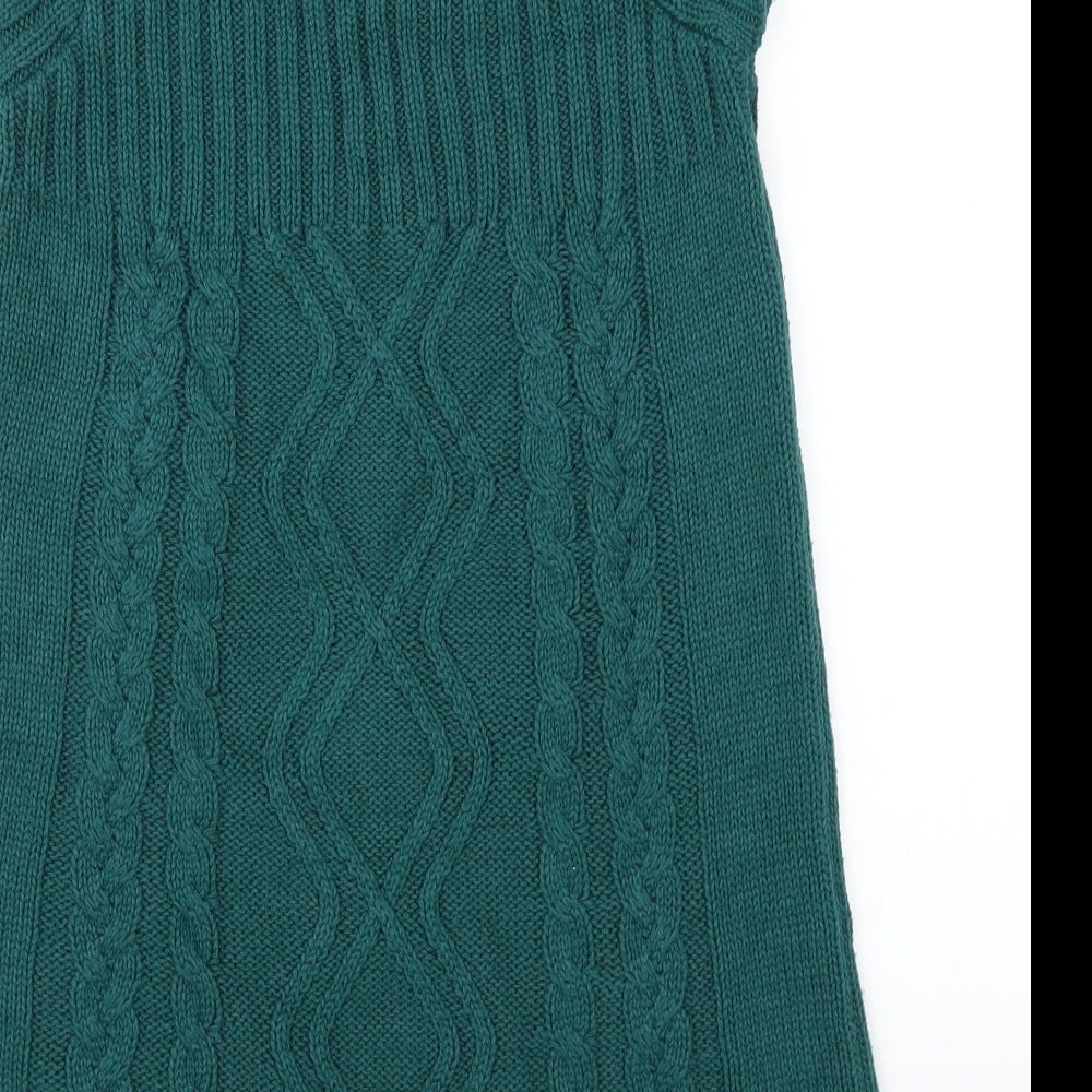 Boysens Womens Green Pullover Jumper Size 6