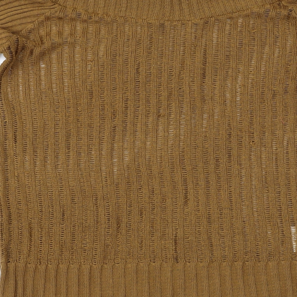 H&M Womens Brown Pullover Jumper Size M