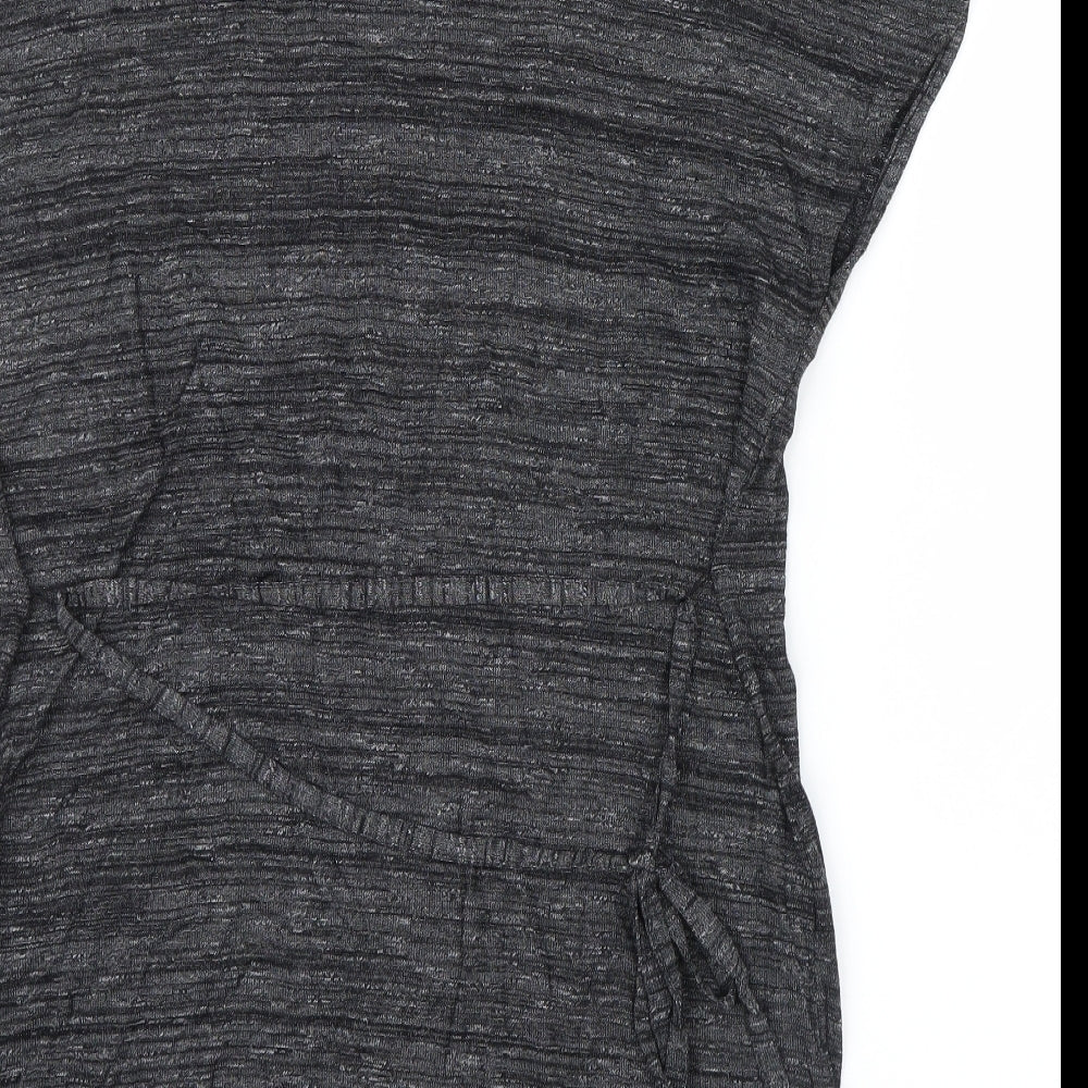 Oasis Womens Grey Basic T-Shirt Size S