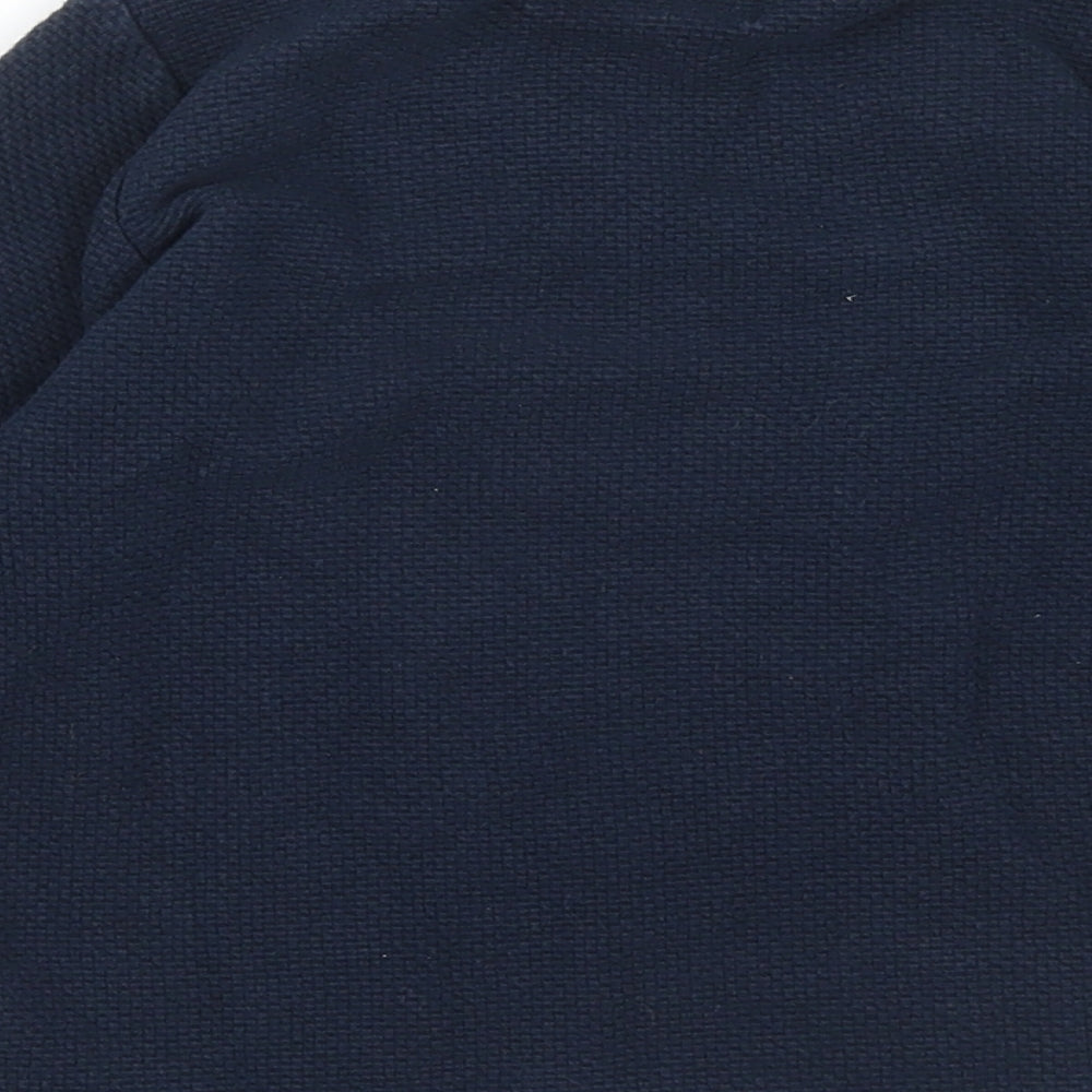 Next Boys Blue Knit Pullover Jumper Size 6 Years