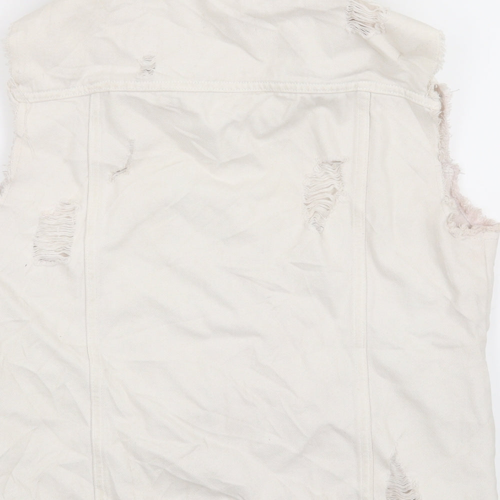 River Island Womens White Jacket Size 10