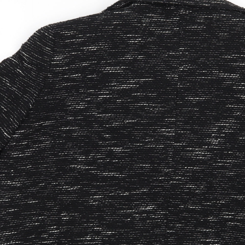 Wallis Womens Black Striped Jacket Size 12