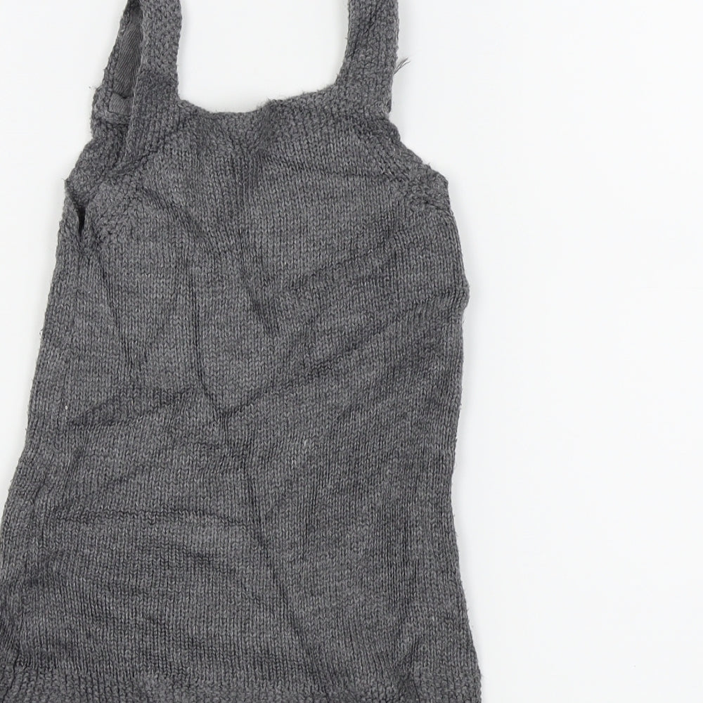 Nutmeg Girls Grey A-Line Size 9-12 Months