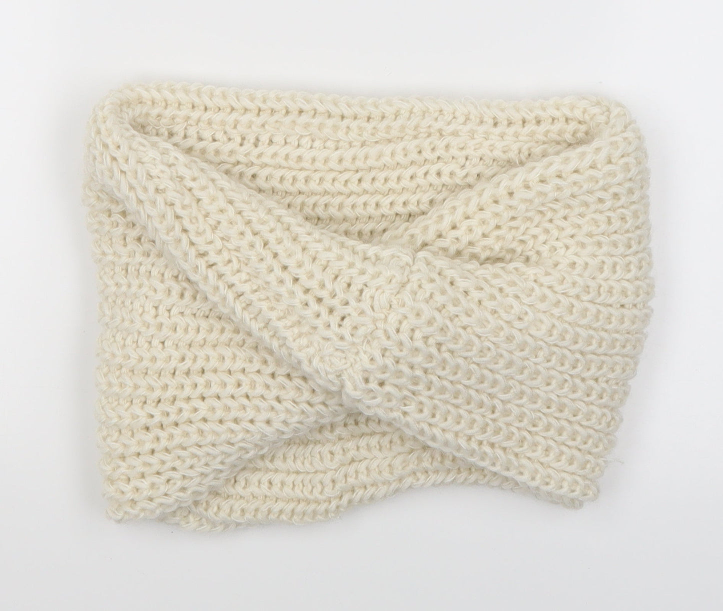 Preworn Ivory Knit Shawl/Wrap