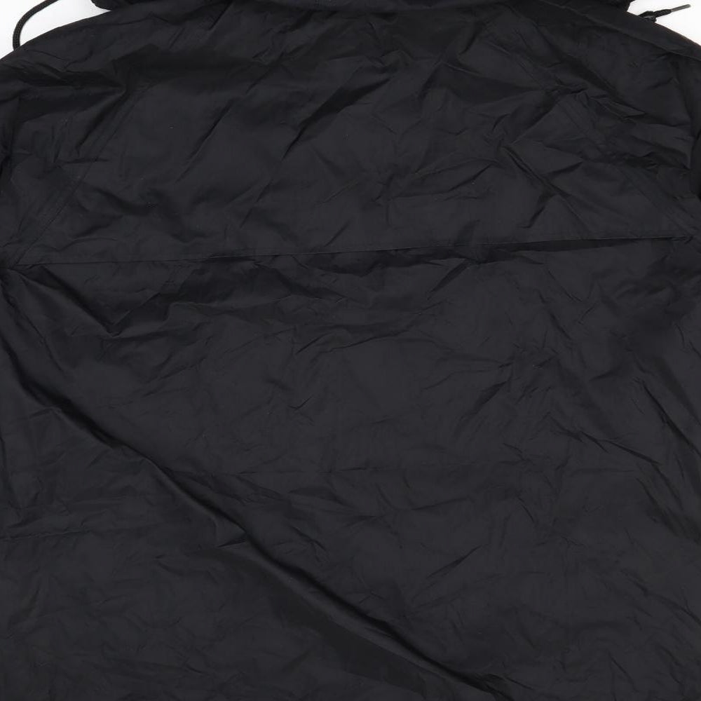 Highpoint Mens Black Rain Coat Jacket Size S
