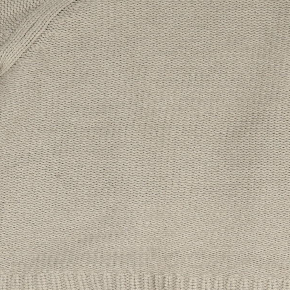 DEX Products Womens Beige Knit Cardigan Jumper Size S