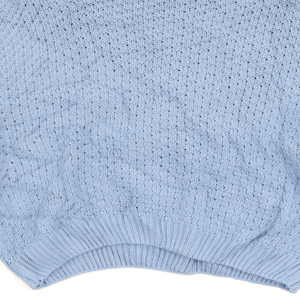 In the Style Womens Blue Pullover Jumper Size 10
