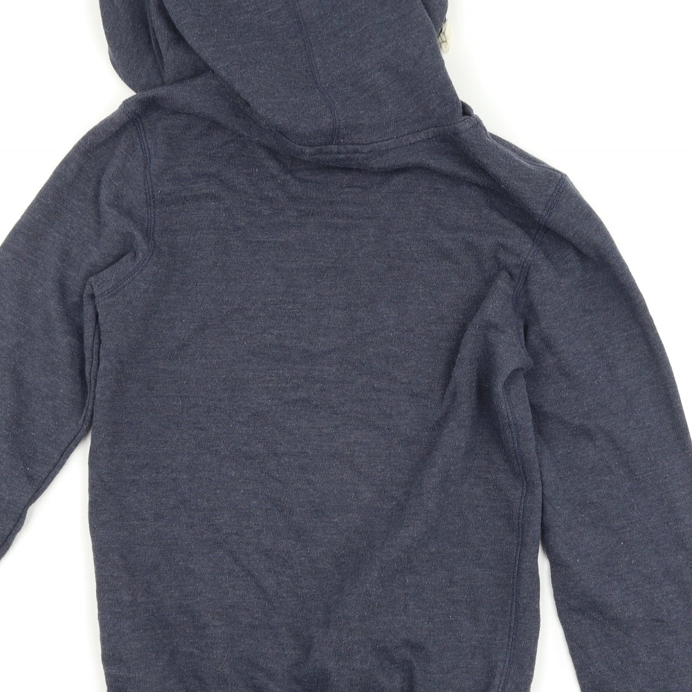 Cedar Wood State Mens Blue Pullover Hoodie Size XS - new York