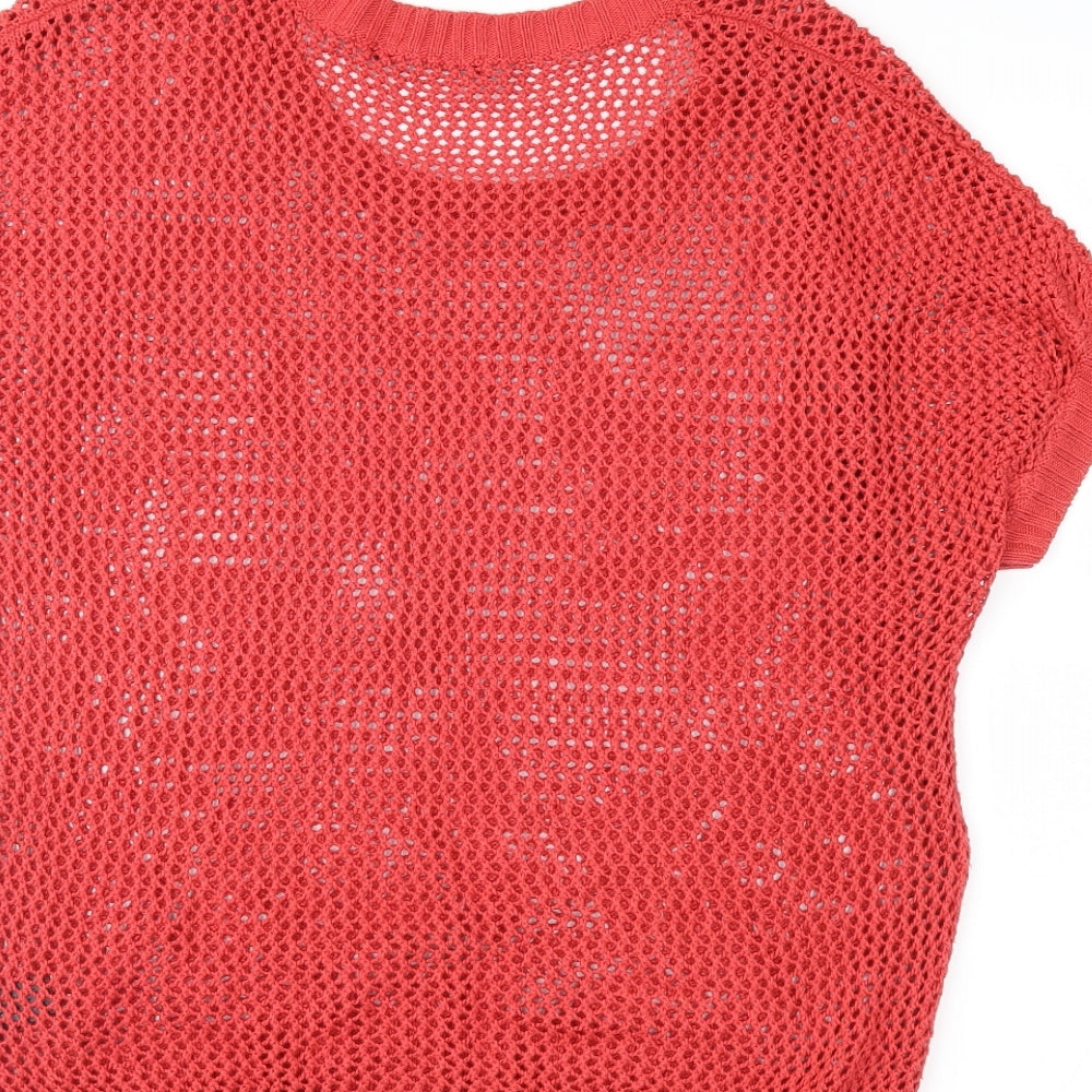 George Womens Red Pullover Jumper Size 10