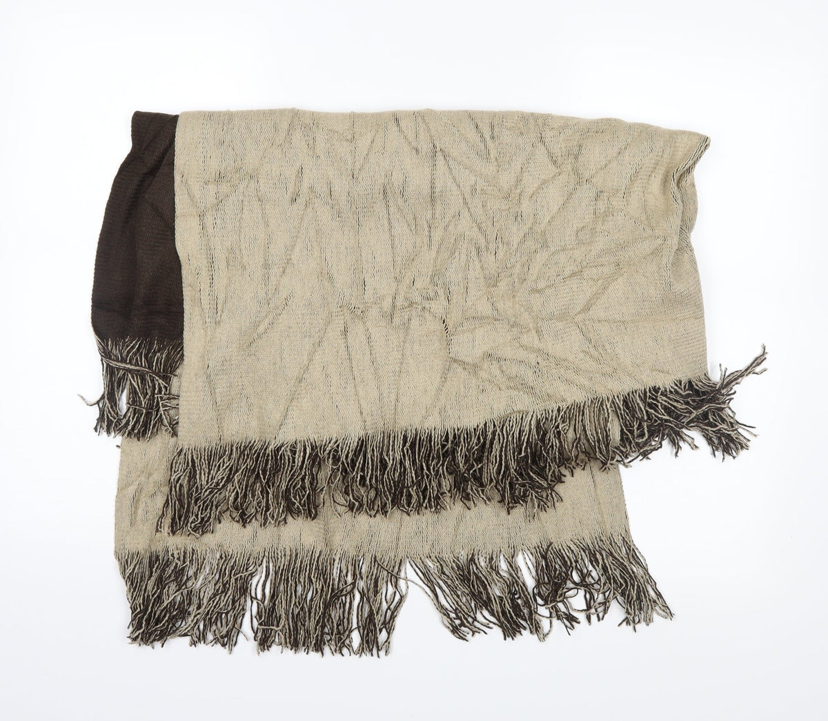 Preworn Womens Beige Shawl/Wrap