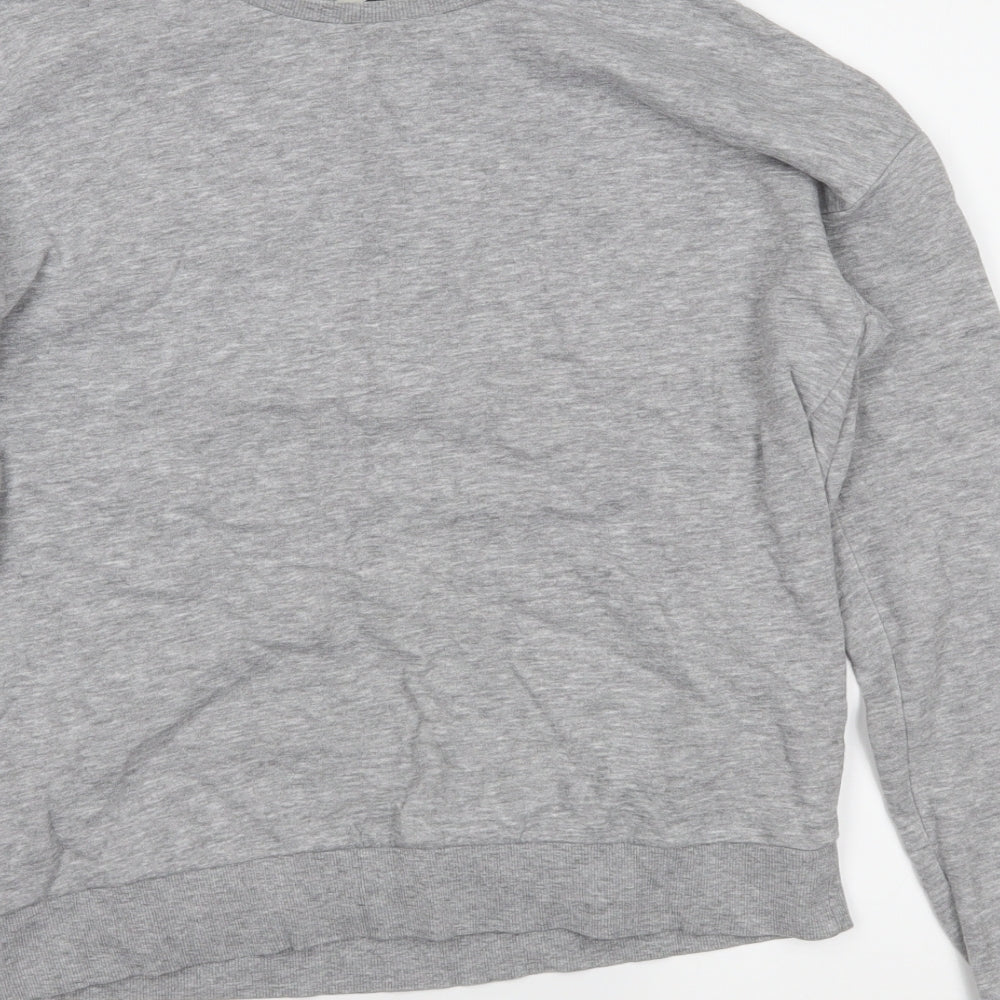 Clockhouse Womens Grey Pullover Sweatshirt Size M