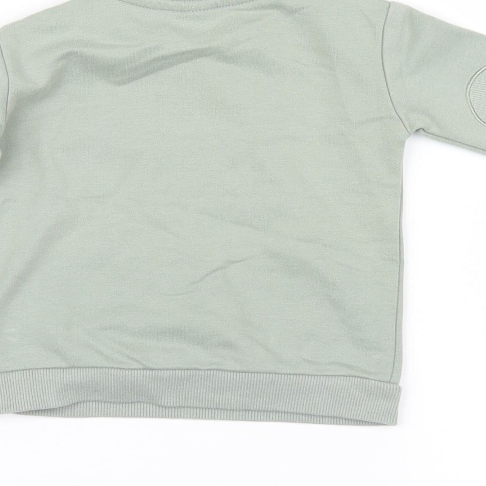 F&F Green Pullover Jumper Size 3-6 Months - little dude