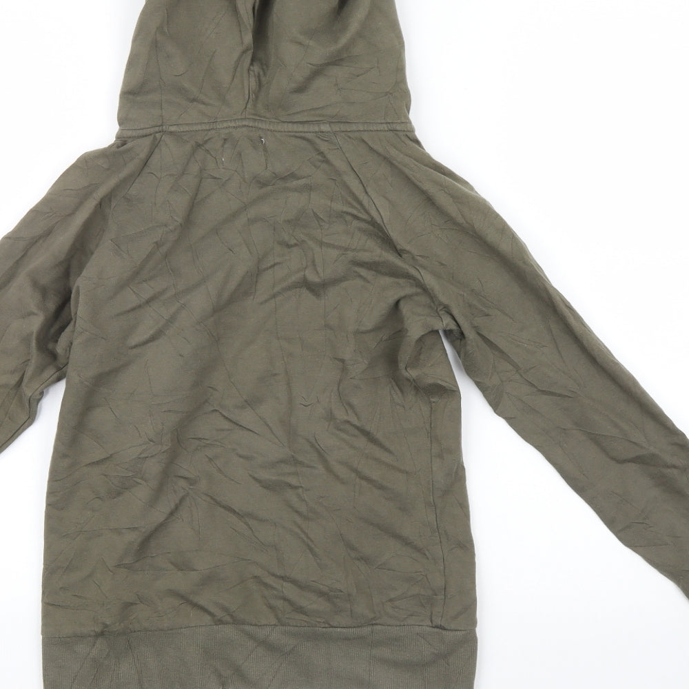 only Womens Green Pullover Hoodie Size XS - denim with love