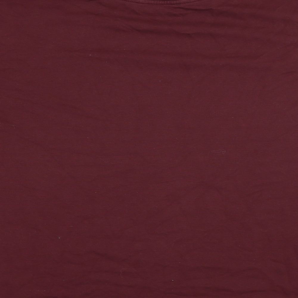 TU Womens Red Pullover Jumper Size M