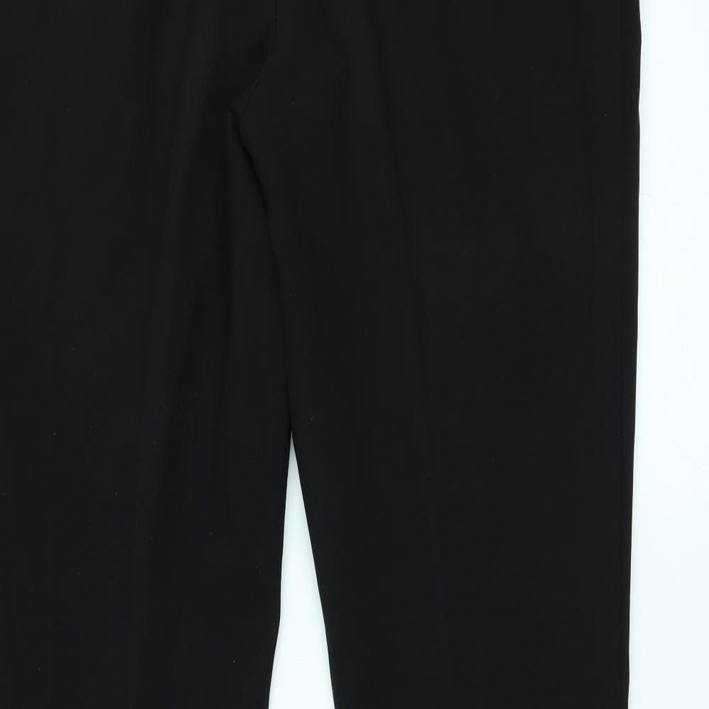 Atmosphere Womens Black Trousers Size 10 L28 in