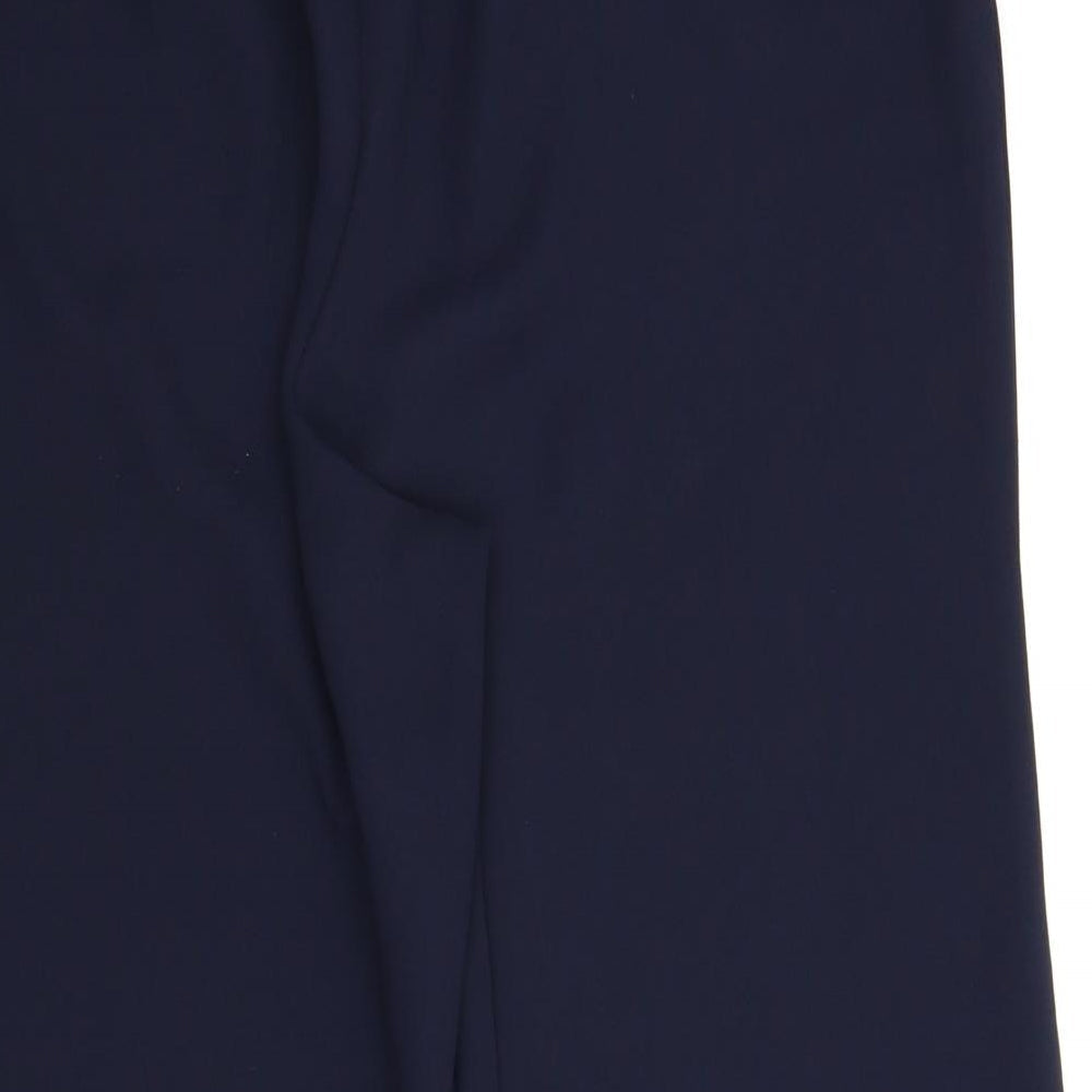 ELVI Womens Blue Capri Trousers Size 18 L23 in