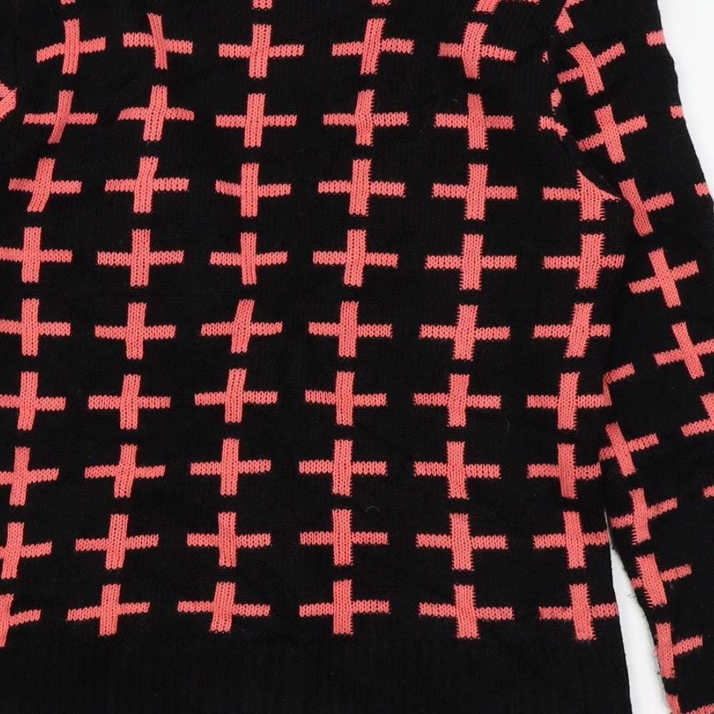 Primark Womens Black Cardigan Jumper Size 8