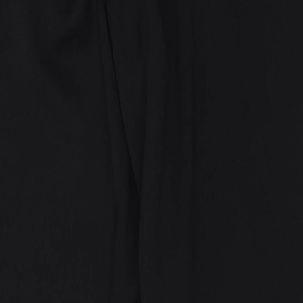 Debenhams Womens Black Trousers Size 10 L29 in