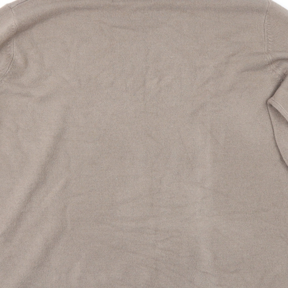 Bonmarché Womens Beige Pullover Jumper Size S
