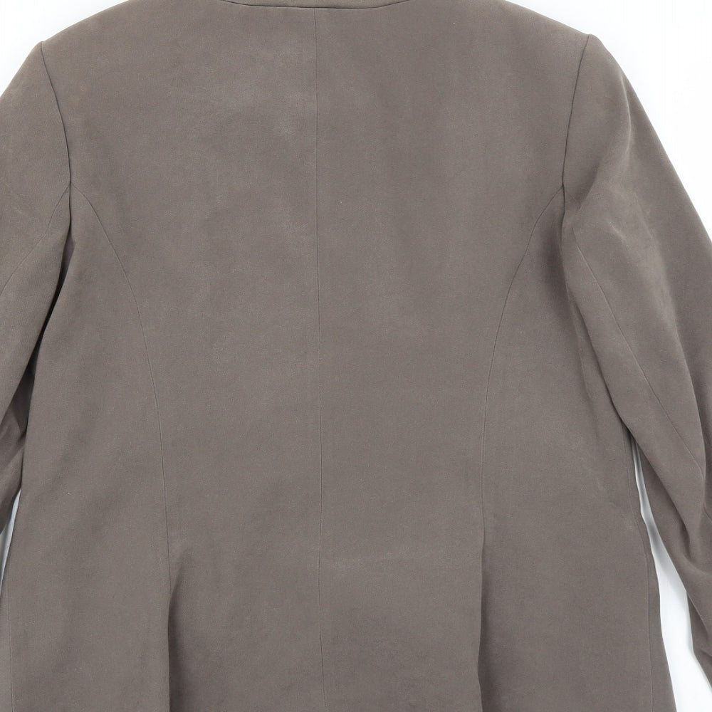 Le Bon Marché Womens Green Jacket Suit Jacket Size 12