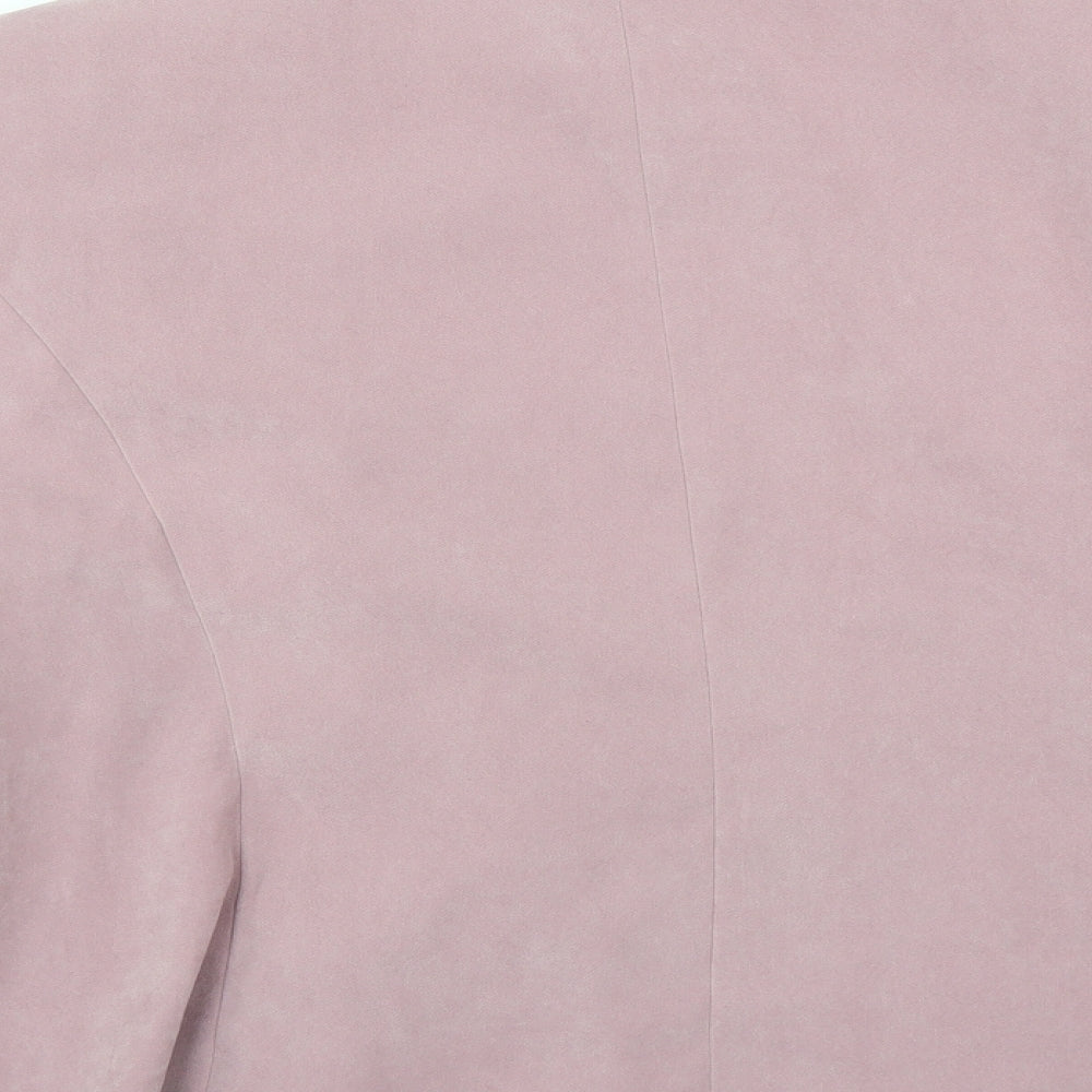 Classics Womens Pink Jacket Suit Jacket Size 20