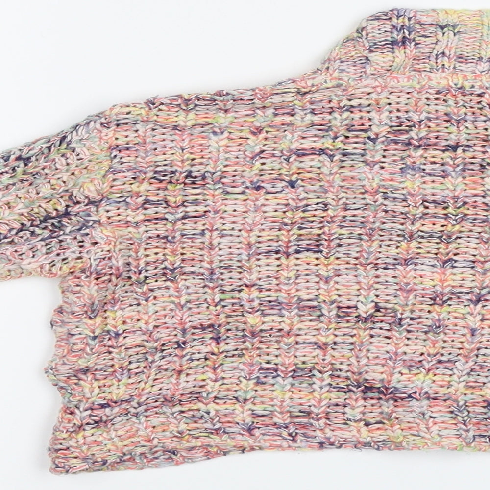 Missguided Womens Multicoloured Pullover Jumper Size 8