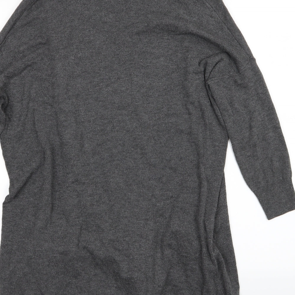 Atmosphere Womens Grey Knit Cardigan Jumper Size 10