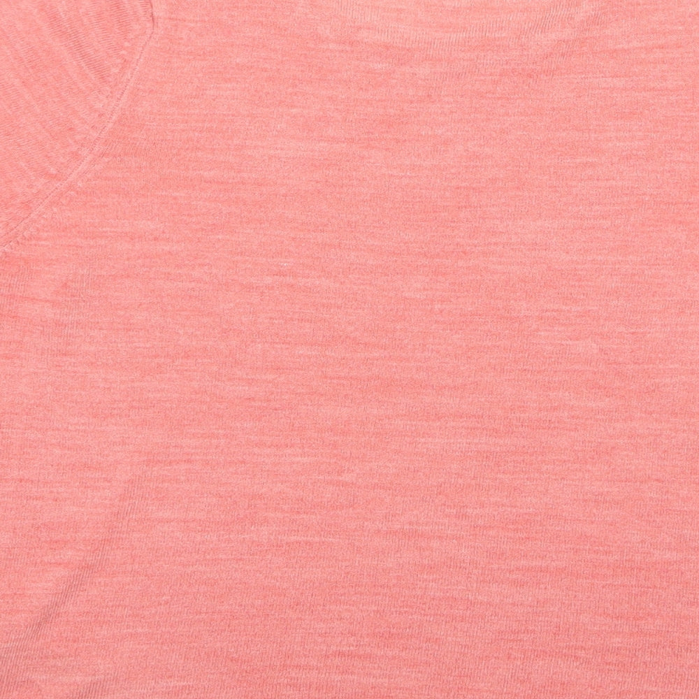 Marks and Spencer Womens Pink Knit Pullover Jumper Size 12