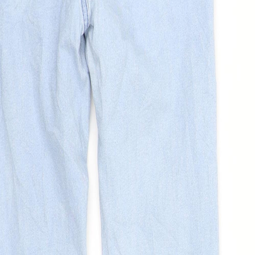 WOW Womens Blue Skinny Jeans Size XS L27 in - Elastic Waist Band