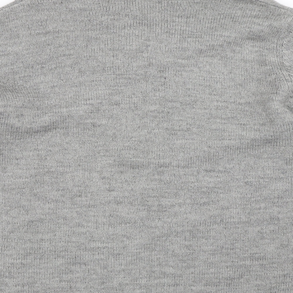 Ambrose Mens Grey Pullover Jumper Size XL