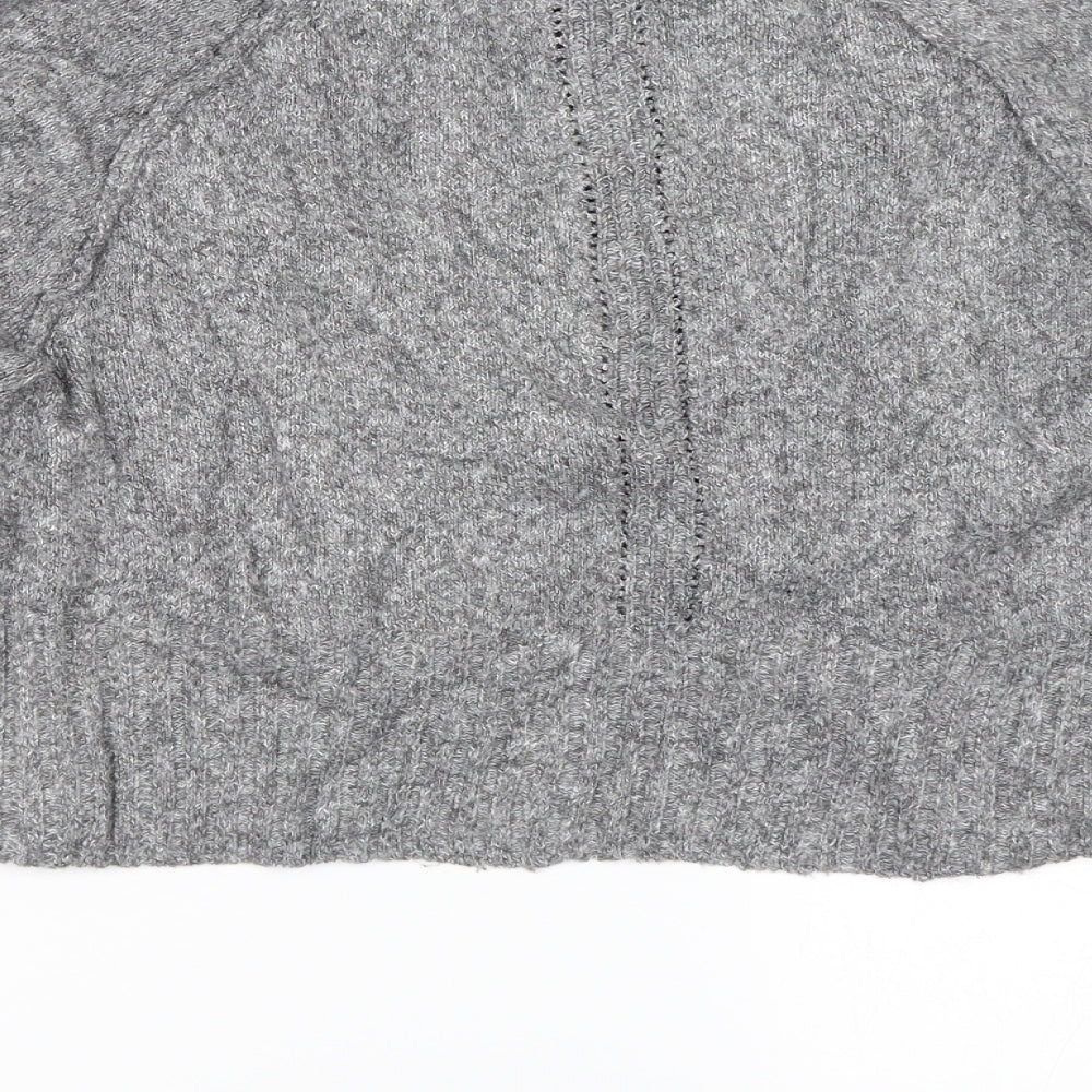 Jolie & Joy Womens Grey Pullover Jumper Size M