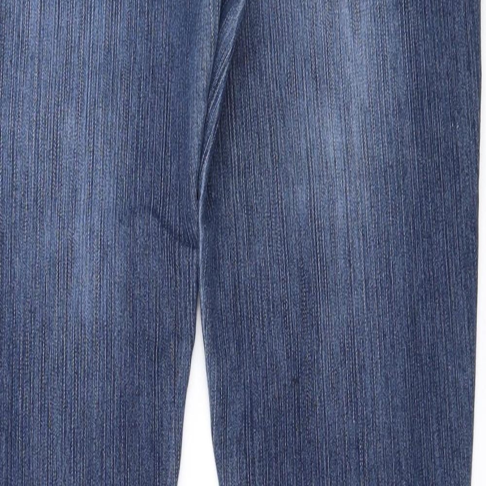 TG Womens Blue Straight Jeans Size 12 L28 in