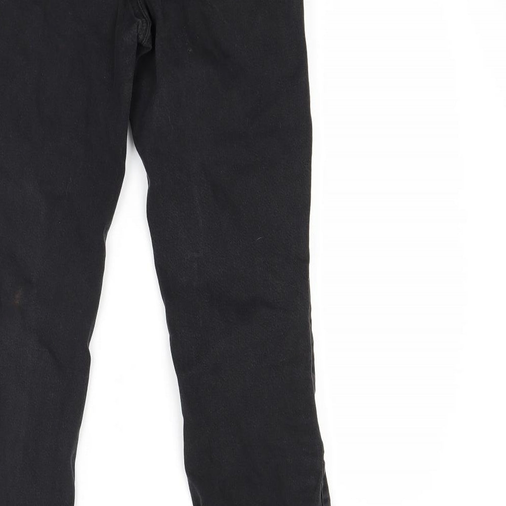 Papaya Womens Black Denim Straight Jeans Size 10 L27 in
