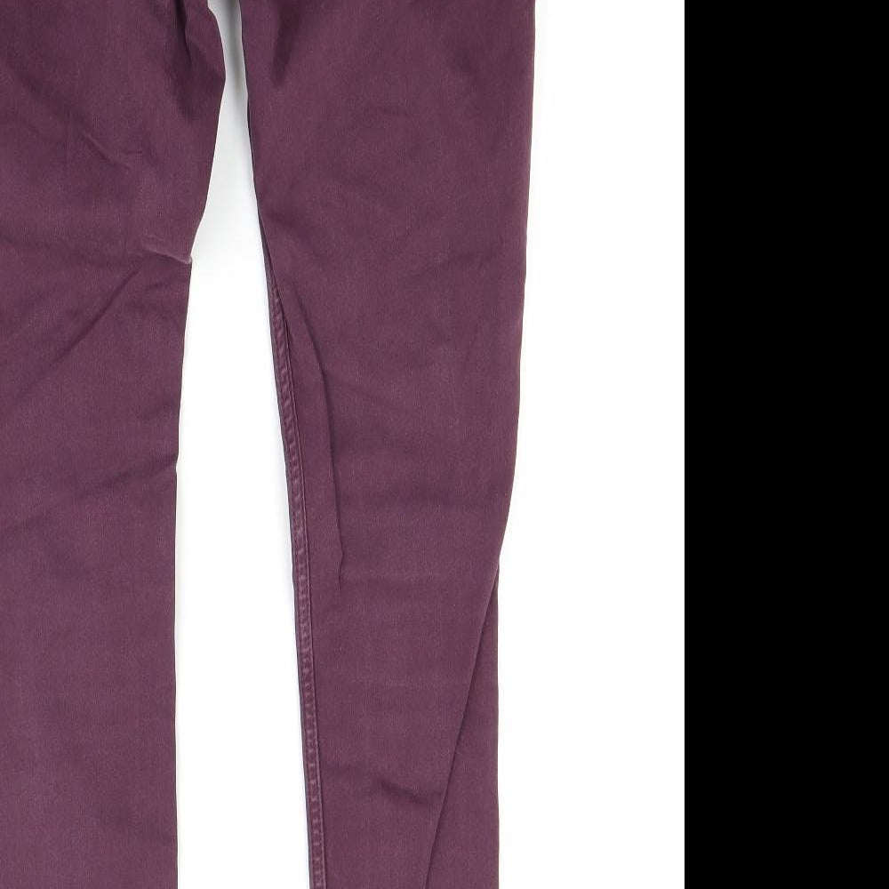 Great Plains Womens Red Denim Skinny Jeans Size 10 L27 in