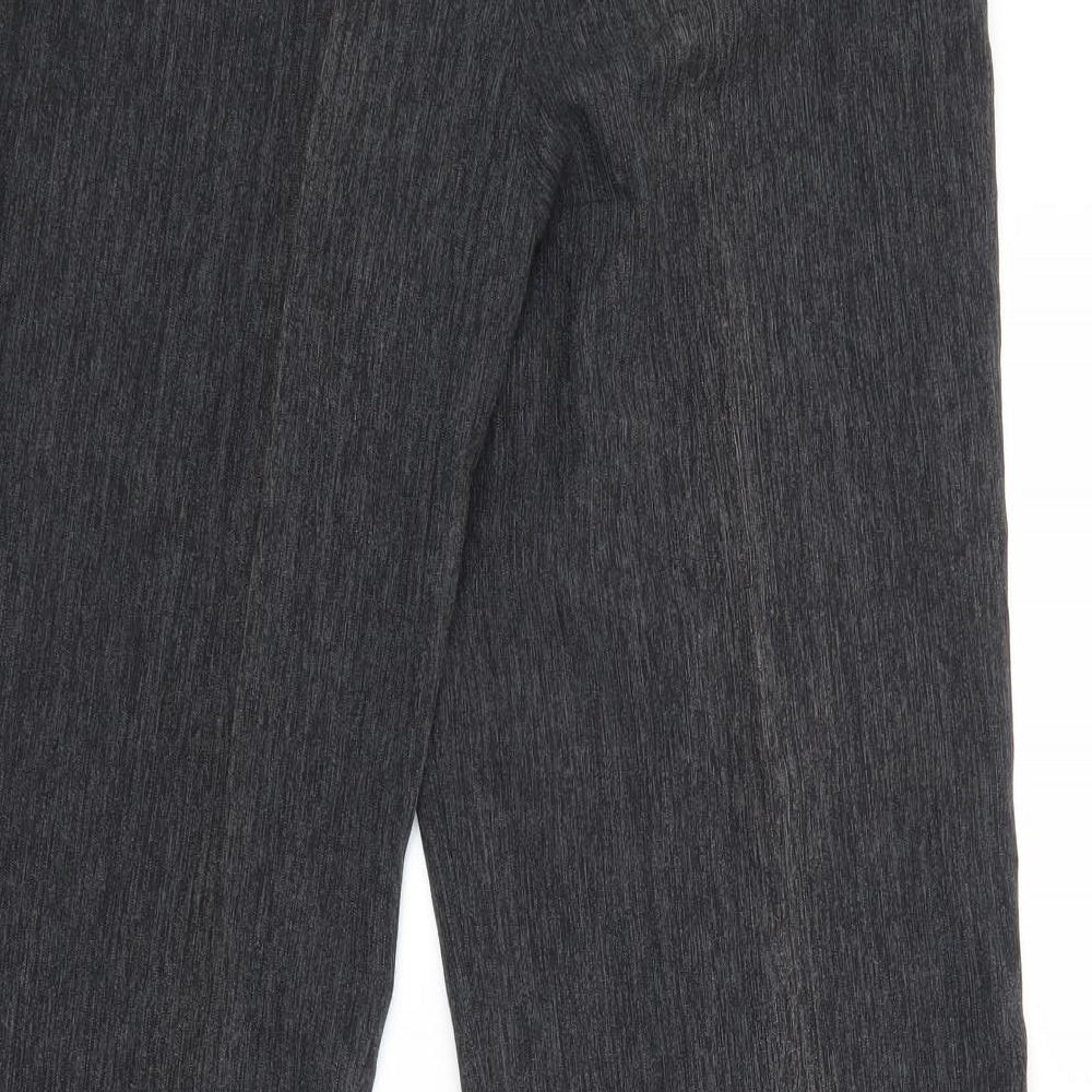 EWA Womens Grey Trousers Size 16 L28 in