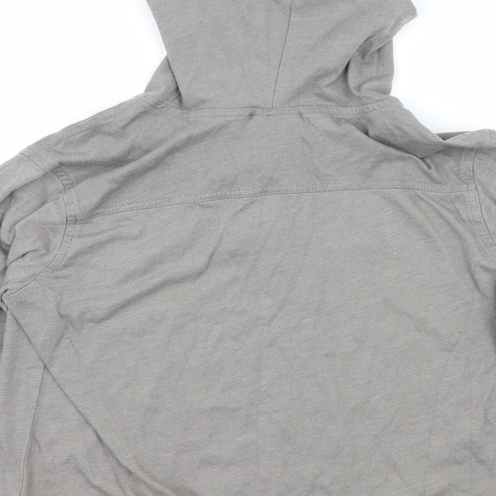 Buzz Cuts Boys Grey Jersey Basic T-Shirt Size 8 Years