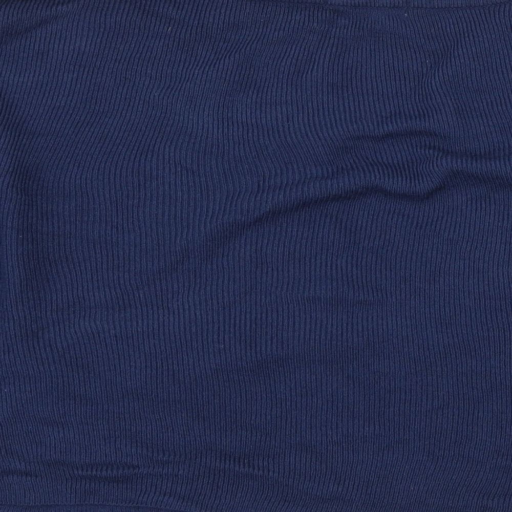 TU Womens Blue Knit Cardigan Jumper Size 14