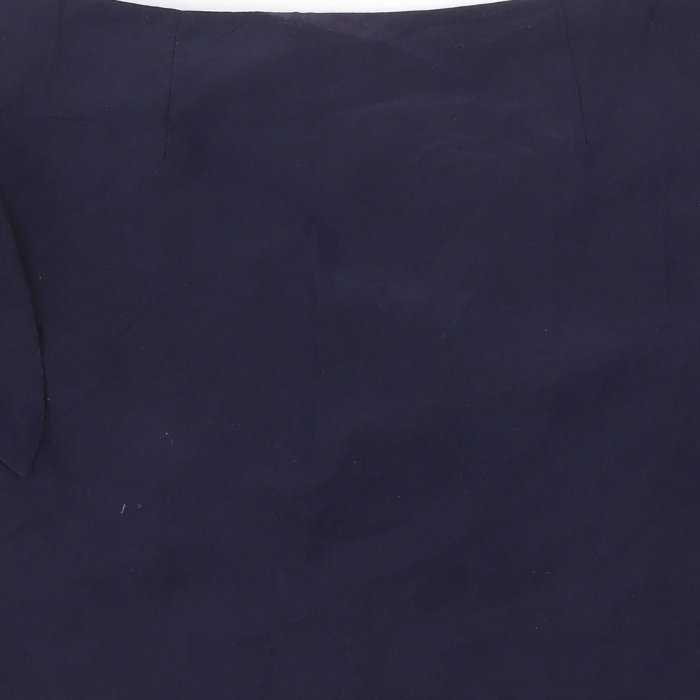 Kiabi Womens Blue A-Line Skirt Size 34