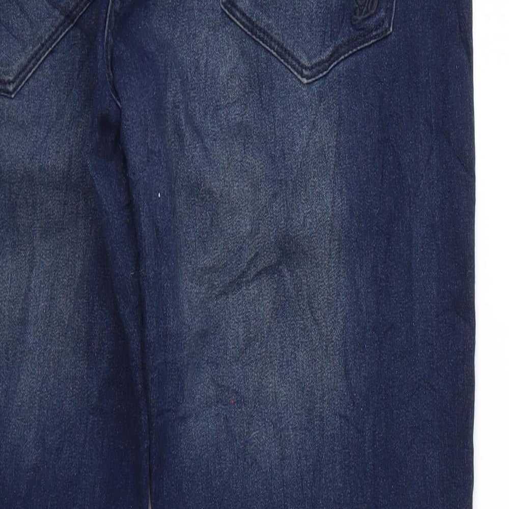beloved Womens Blue Cropped Jeans Size 42 L27 in