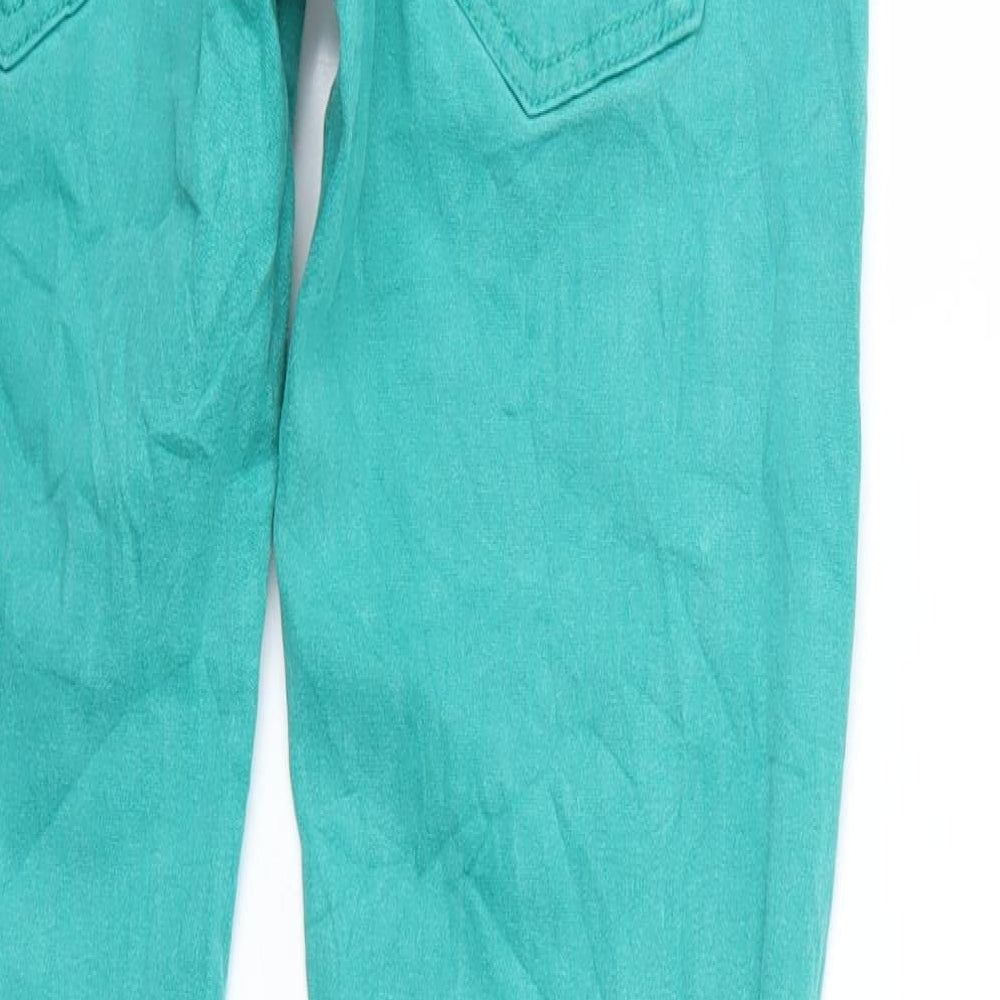 By Sasha Womens Green Straight Jeans Size M L30 in
