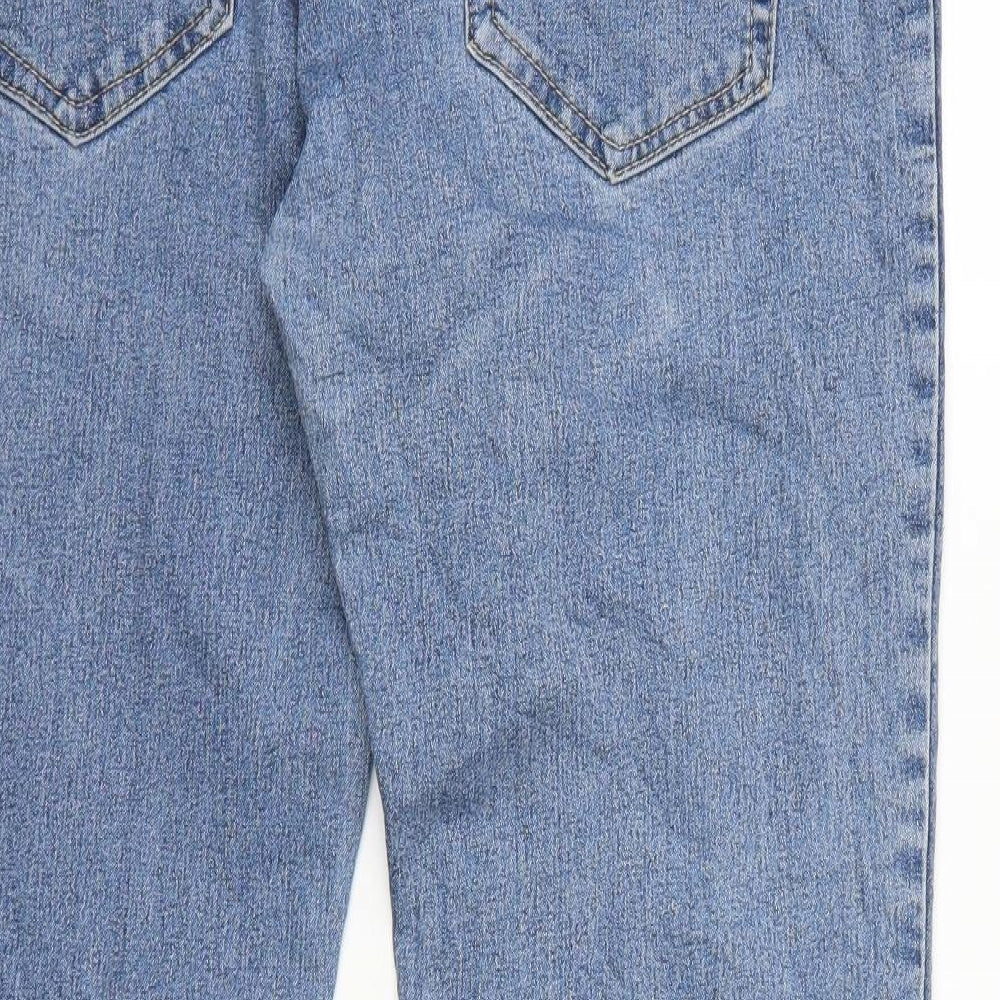 Miss cherry Womens Blue Straight Jeans Size M L30 in