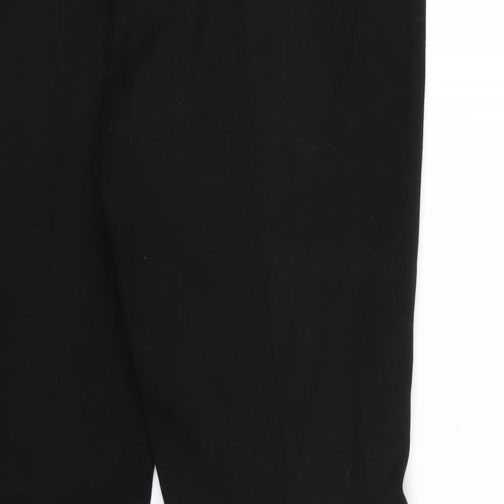 Marks and Spencer Womens Black Trousers Size 10 L28 in