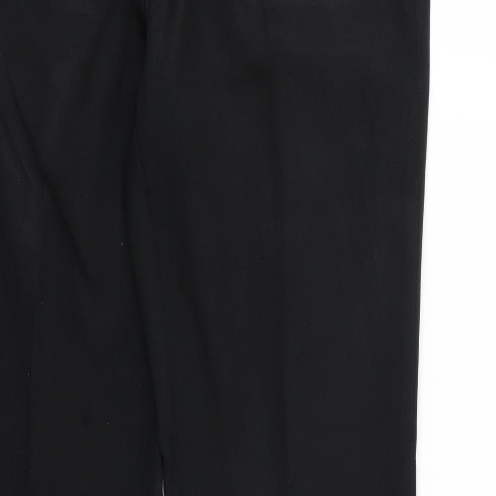 TU Womens Black Trousers Size 10 L31 in